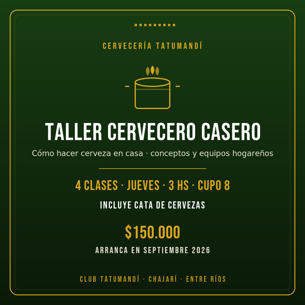 Taller Cervecero Casero