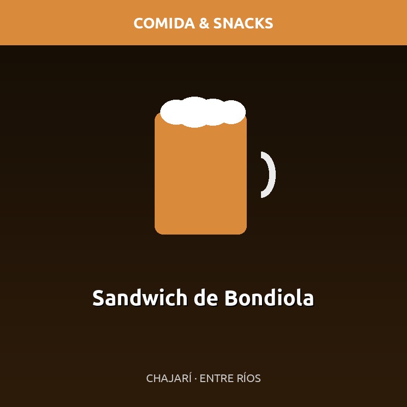 Sandwich de Bondiola