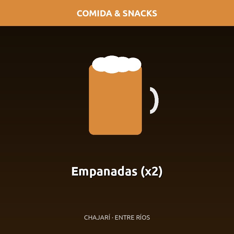 Empanadas (x2)