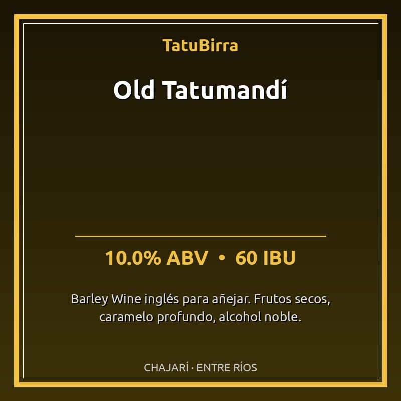 Old Tatumandí