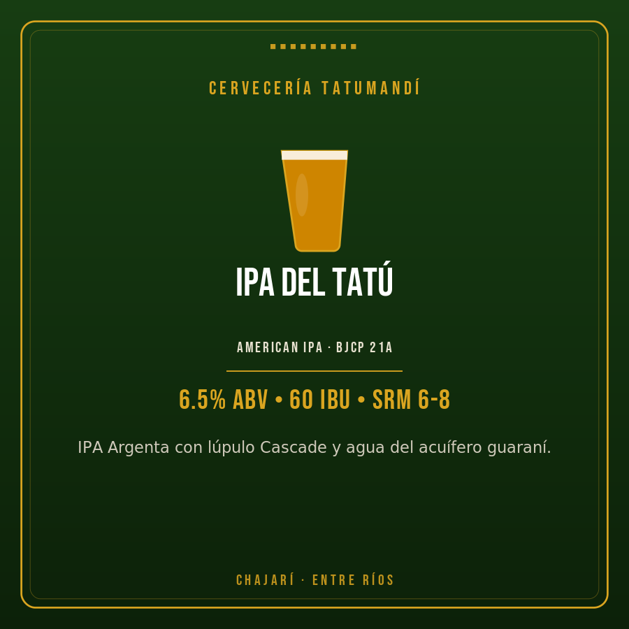 IPA del Tatú