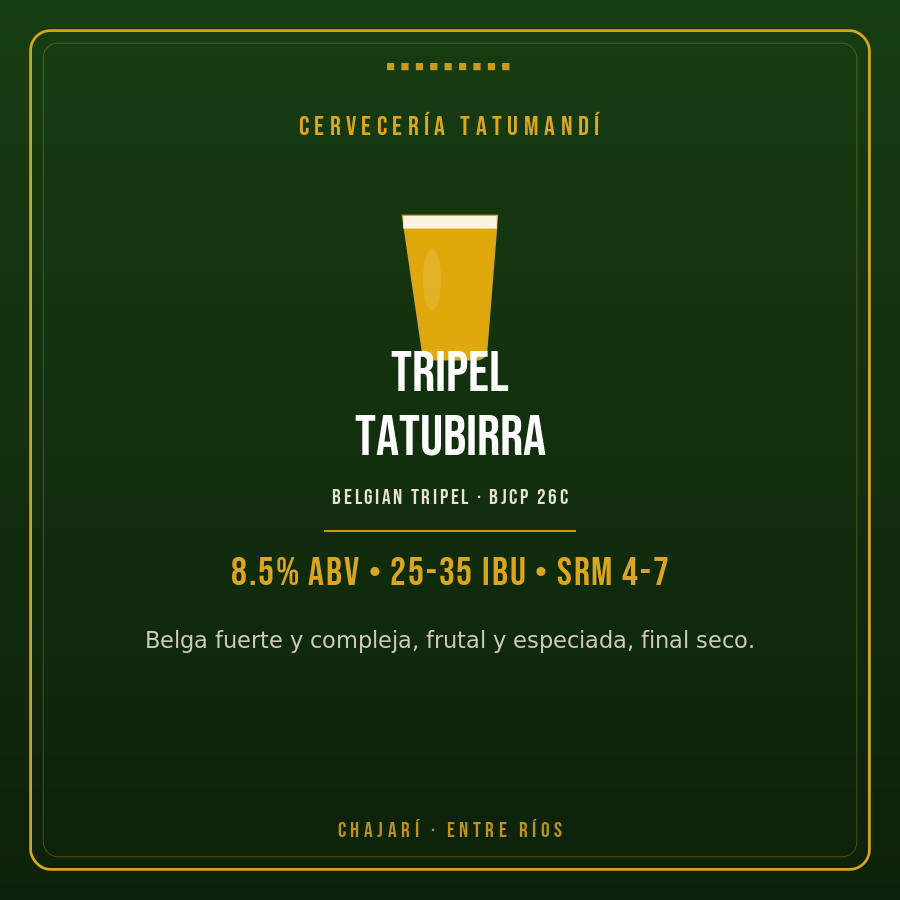 Tripel TatuBirra
