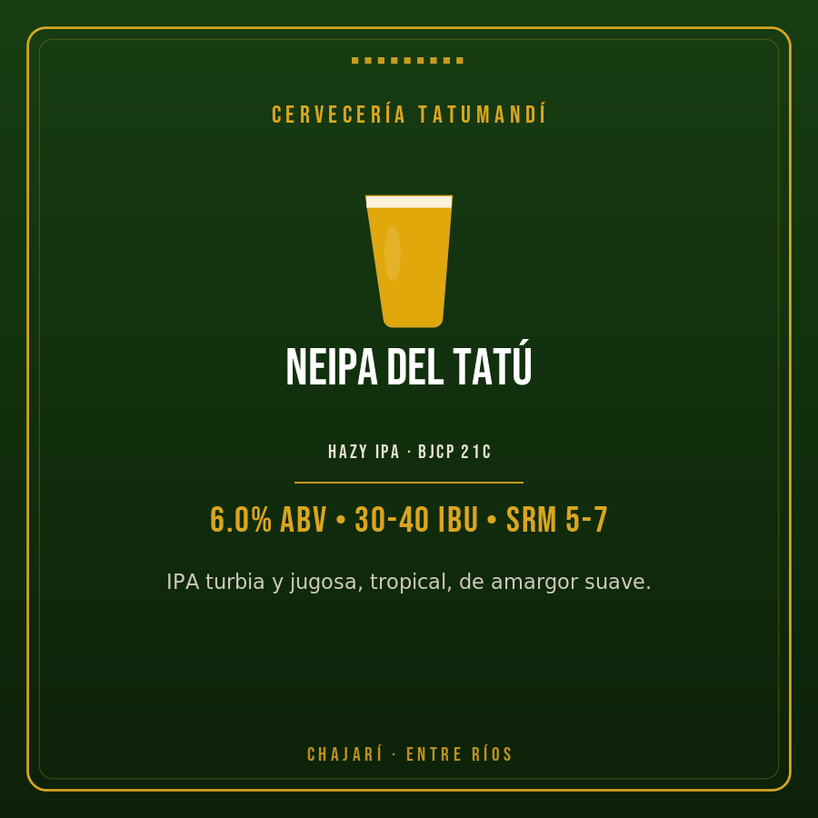 NEIPA del Tatú