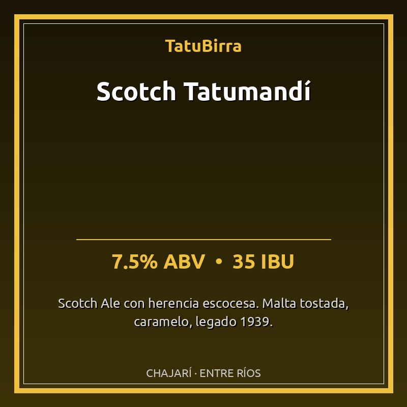 Scotch Tatumandí