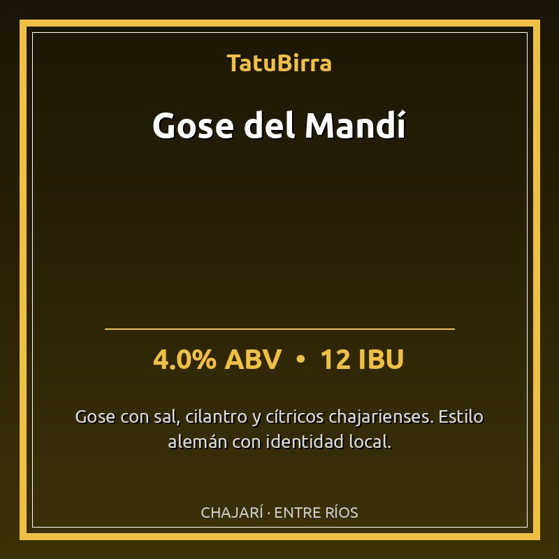 Gose del Mandí