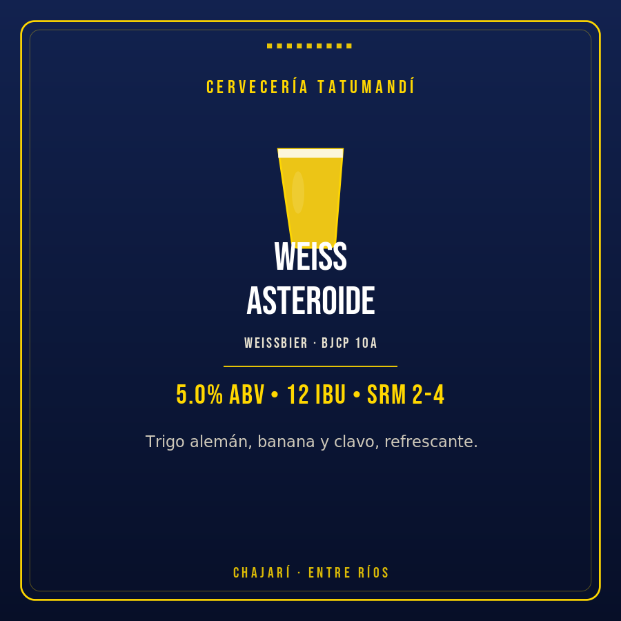 Weiss Asteroide