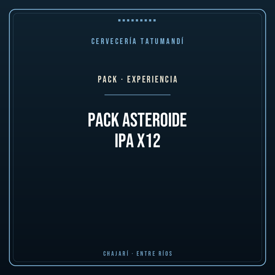 Pack Asteroide IPA x12