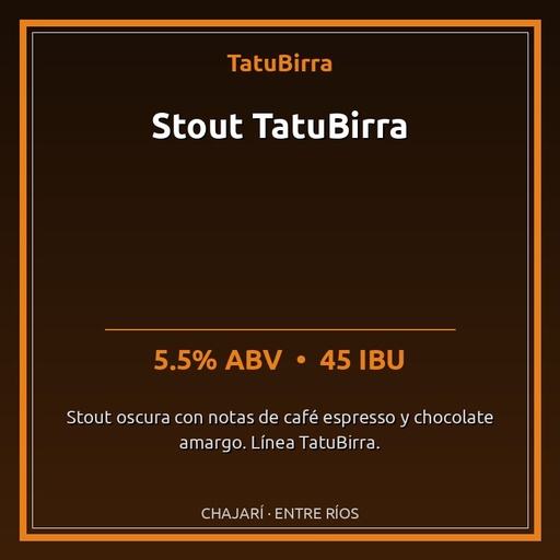 Stout TatuBirra