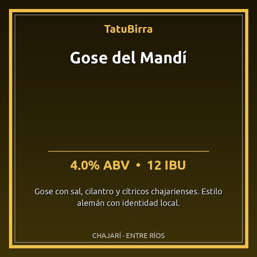 Gose del Mandí