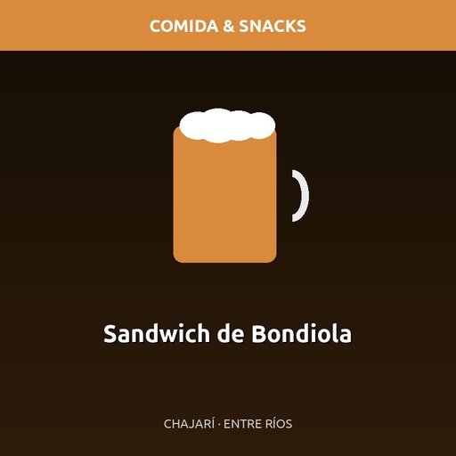 Sandwich de Bondiola