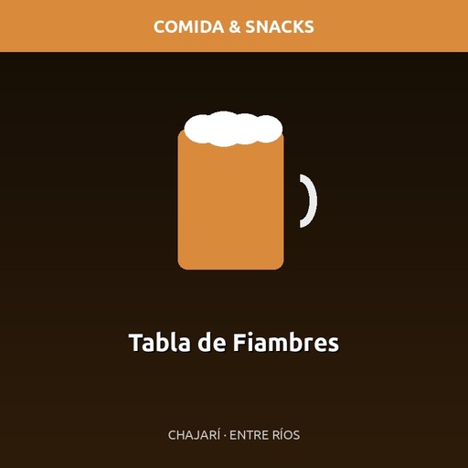 Tabla de Fiambres