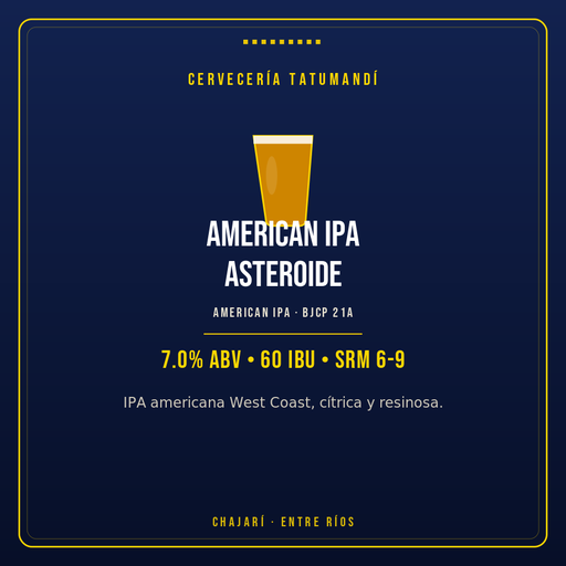 American IPA Asteroide