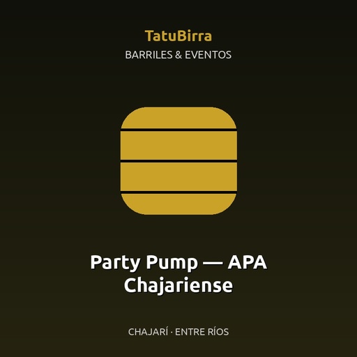 Party Pump — APA Chajariense
