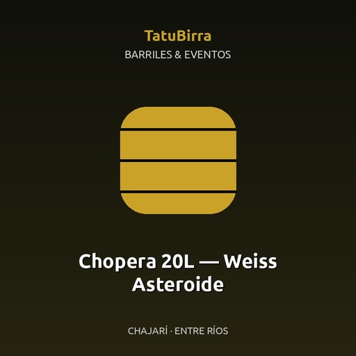 Chopera 20L — Weiss Asteroide