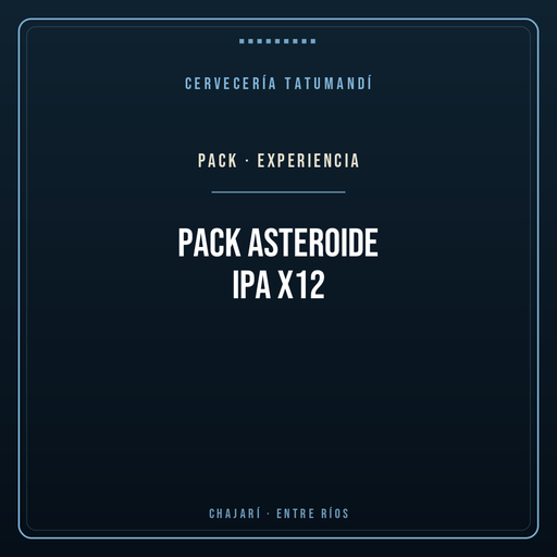 Pack Asteroide IPA x12
