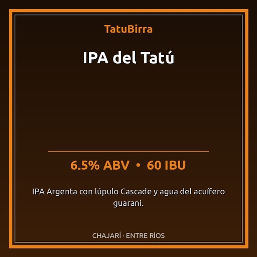 IPA del Tatú